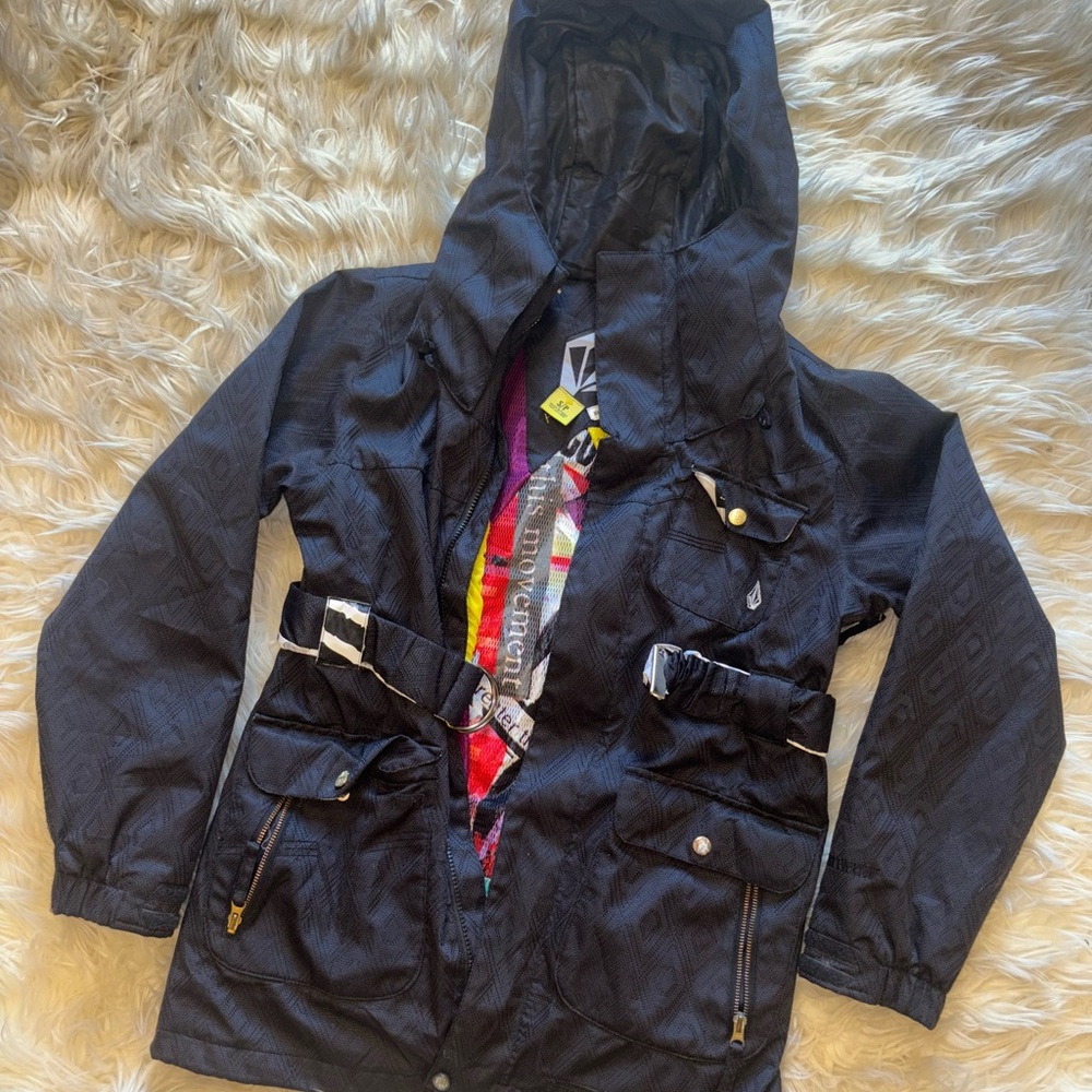 Volcom Multicolor Hooded Jacket - Picture 2 of 6